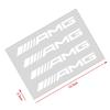 Car Door Handle Stickers Tire Rear View Mirror Decals Decoration for Mercedes Benz E220 A300 S300 S350 C200 W176 W117 W156 AQ1
