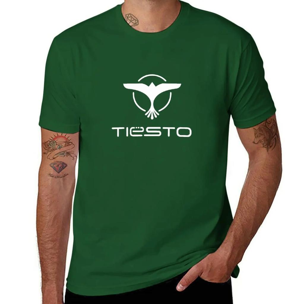 Новая футболка DJ Tiesto Merchant Короткая футболка Футболка короткая мужская одежда 2025 новая модель