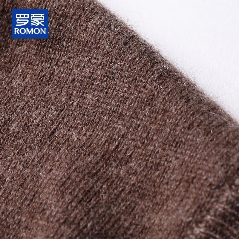 ROMON Мужской вязаный жилет с V-образным вырезом из 100% кашемира