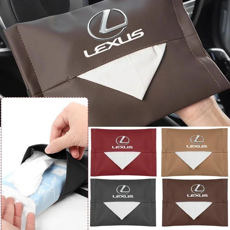 Car tissue box Organizer Tissue Bag For Lexus ES240 ES250 ES350 IS250 IS300 RX270 GS NX300 RX300 RX350 RX400H SL430 CT200 GS 200