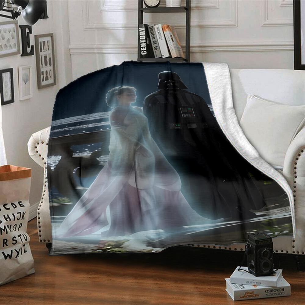 Star Wars Blanket Ultra-Soft Great for Bed Picnics Sofa Four Seasons Multipurpose Modern Style Best Holiday Gift for Friends Family