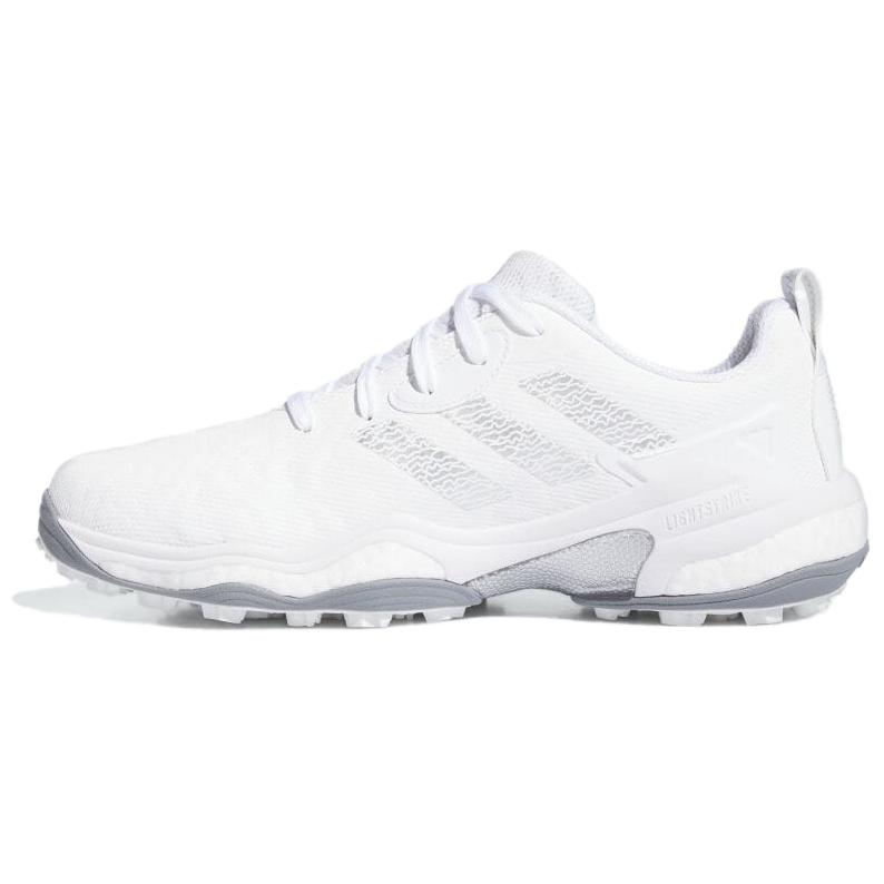 Adidas CodeChaos 25 Spikeless Golf White Silver Metallic Мужские кроссовки Cloud-White Grey-Two ID8732