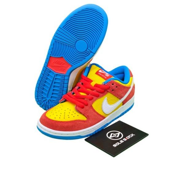 Nike SB Dunk Low Барт Симпсон 2022 BQ6817-602
