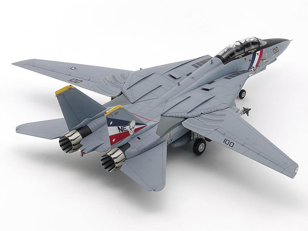 Tamiya Коллекция Warbird 95 Пластиковая модель Grumman Tomcat 60795 1/72 Нет. F-14D (Самолет)