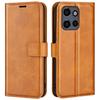 For Motorola Edge 50 Neo 5G/Moto S50 5G/Thinkphone 25 5G Stand Case Anti-Scratch Calf Texture Leather Phone Cover