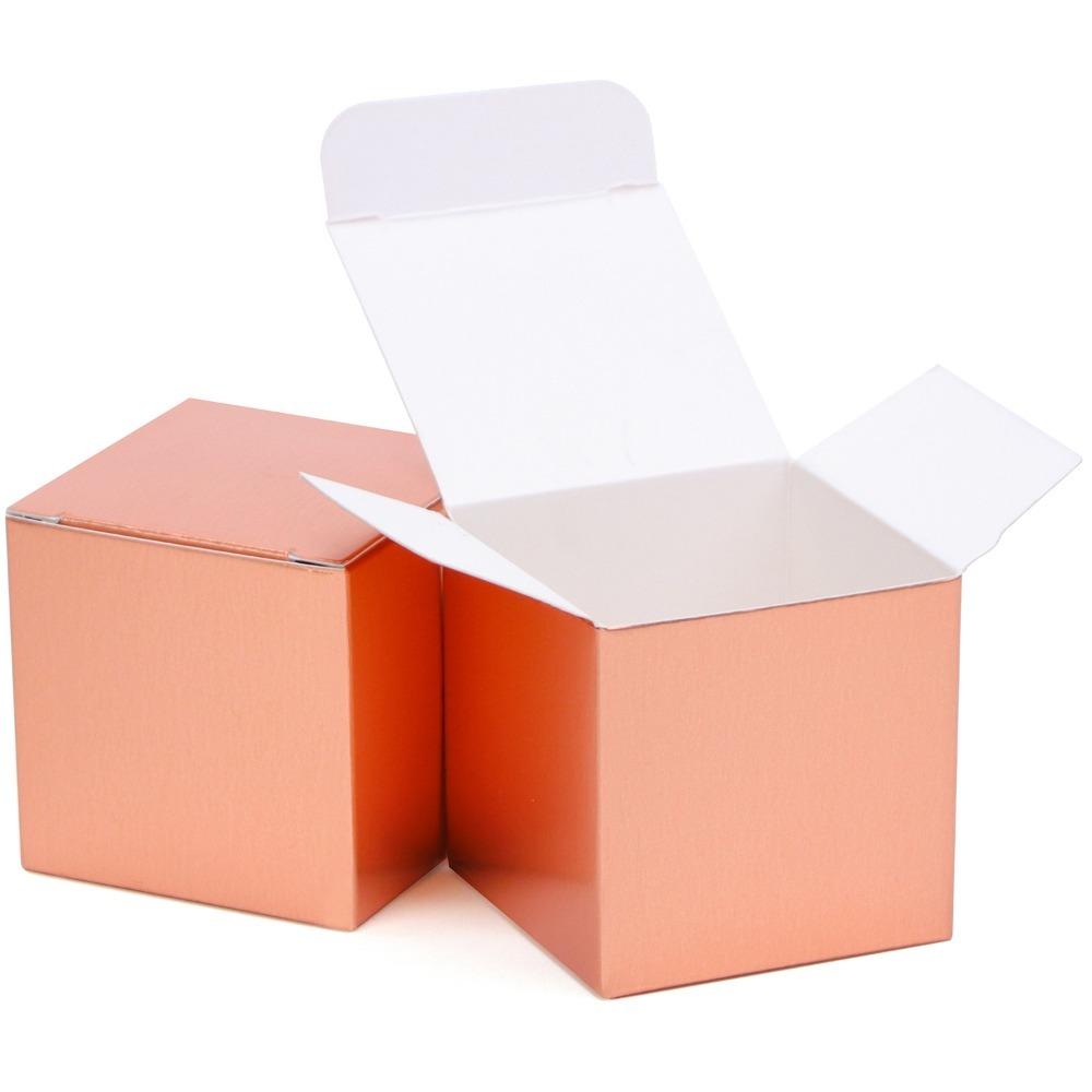 10 шт. складная подарочная упаковочная коробка 5x5x5 см косметическая коробка для образцов для декора свадебной вечеринки по случаю дня рождения