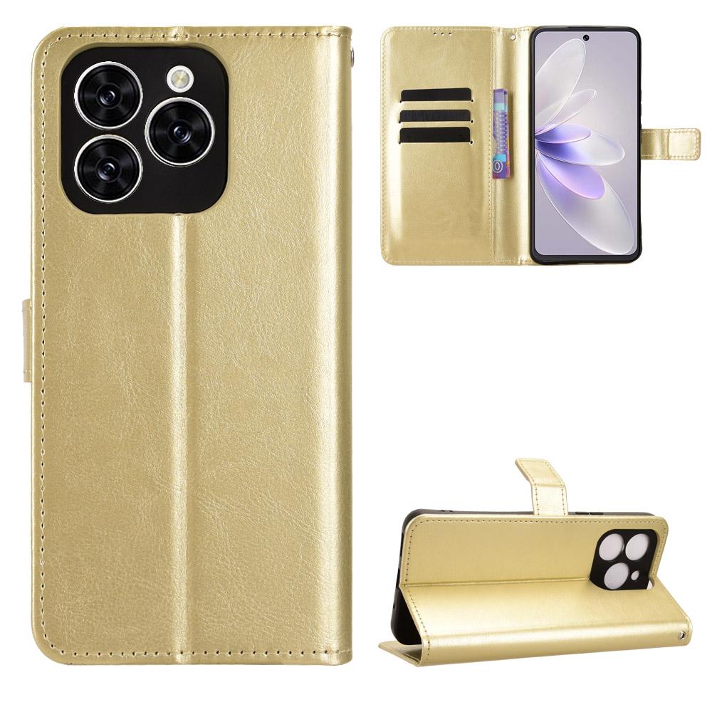 Чехол-книжка для Cubot Note 60 Кожаный чехол [Flip Vintage Leather] Ударопрочный Прочный Ретро Чехол для телефона