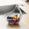 Корзина для мытья фруктов и овощей с ручкой, пищевая, без BPA, легко моется, многофункциональная раковина для мытья фруктов с дренажными отверстиями