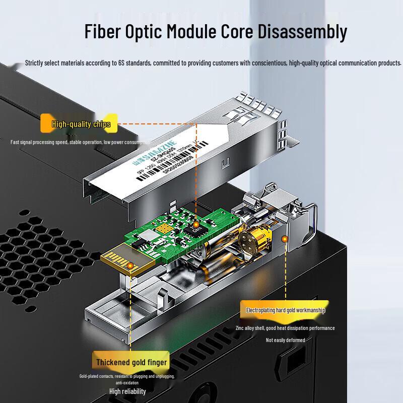 SAMZHE SMQ40S Gigabit Single-Mode Dual-Fiber SFP Optical Module