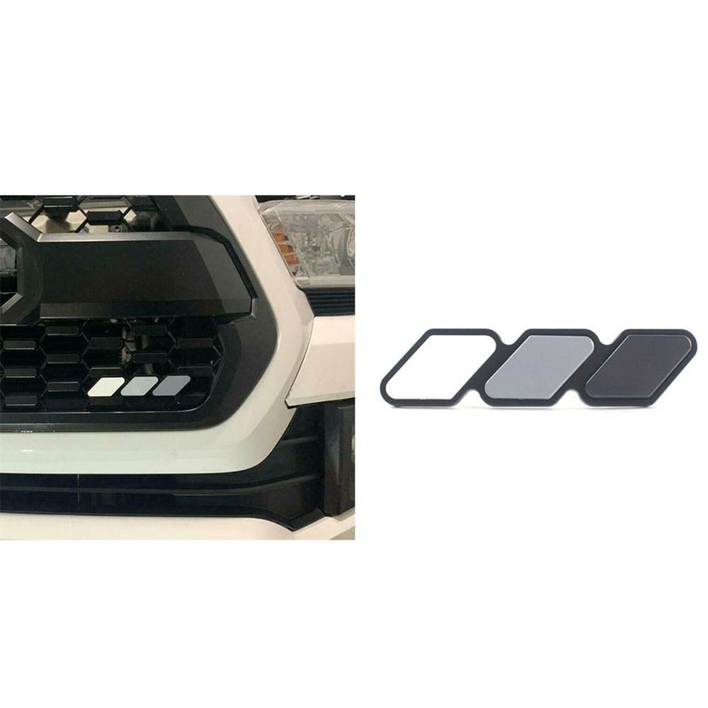 Трехцветная эмблема на решетку радиатора для 2018-2021 Toyota Tacoma TRD 4Runner Tundra