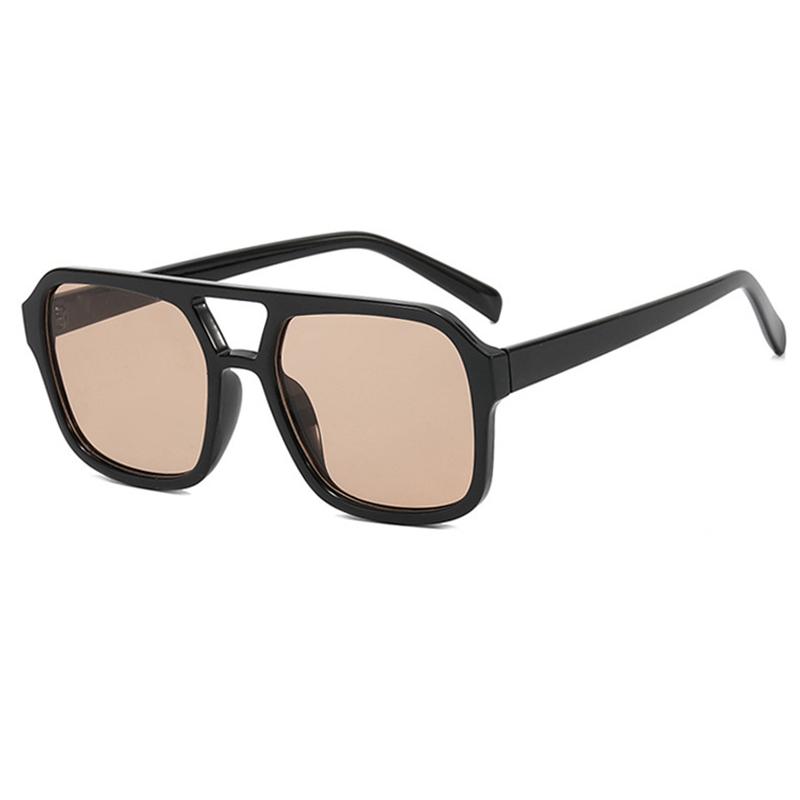 Hip-hop Sunglasses New Double-beam Frame Sunglasses Trend Women's Glasses Men's Sunglasses
