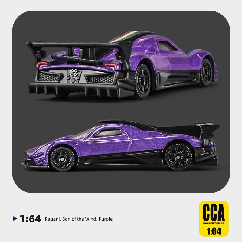 CCA Литой 1/64 Pagani Zonda Суперкар Сплав Модель Автомобиля Игрушка для Мальчиков Подарок на День Рождения Украшение для Коллекций Миниатюрная Машинка