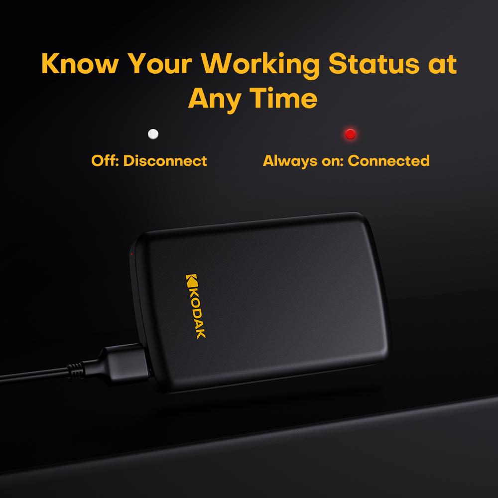 Kodak P150 500 ГБ/1 ТБ 2,5'' Портативный внешний жесткий диск USB 3.0 5 Гбит/с Игровой диск для хранения Данных Совместим с ноутбуком и настольным компьютером