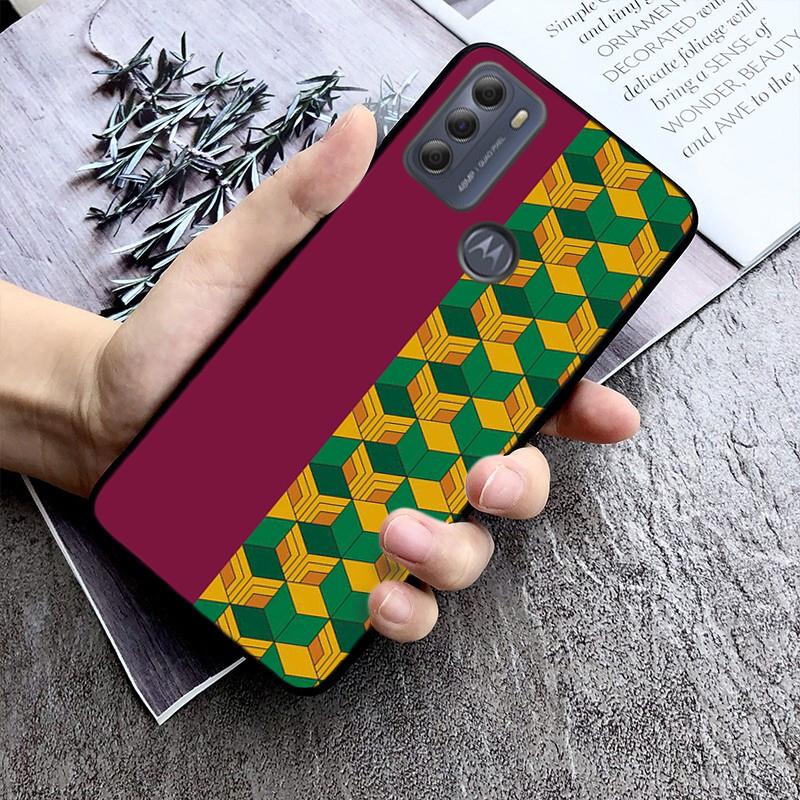 Чехол для телефона Demon Slayer Kimetsu для Motorola Moto E32 E20 E40 G22 G52 G20 G30 G100 G60 G50 G10 GPure GStylus G9 One Action Macro
