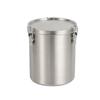 Stainless Steel Storage Canister with Airtight Design for Kitchen Use