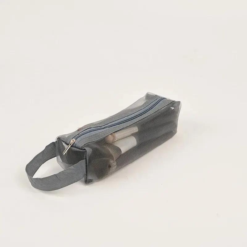 3 шт. Дорожный органайзер из трех частей для хранения косметики, Портативная дорожная сумка, Сетчатая сумка для хранения, Складной кошелек-нулевик для воды