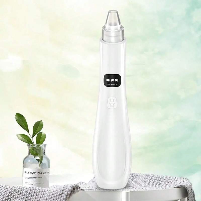 Visual Pore Cleaner Electric Blackhead Remover Device with 5 Suction Levels Deep Cleansing Facial Vacuum for Blackheads and Acne