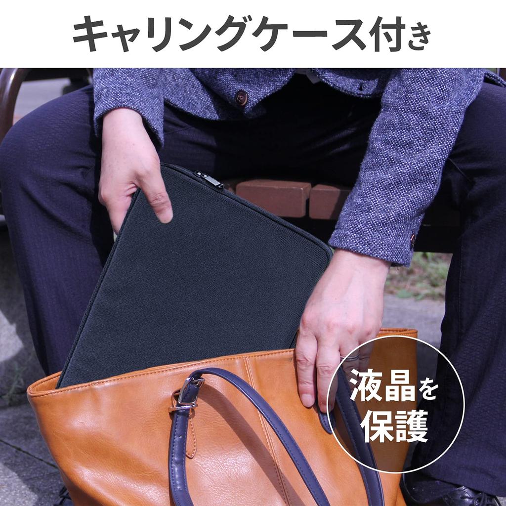 Мобильный монитор IODATA дюймовый FHD 1080p 10 точек совместимый год 15.6 мультитач (Совместимость с PS4/Xbox/Switch/ПК/MiniHDMI/USB-C/3