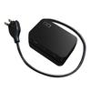 CIO Polaris CUBE Сетевой фильтр с USB и встроенным кабелем, для рабочего стола, в дорогу, портативный, удлинитель 0,5 м со встроенным катушкой для хранения, всего 5 портов Type-C и Type-A