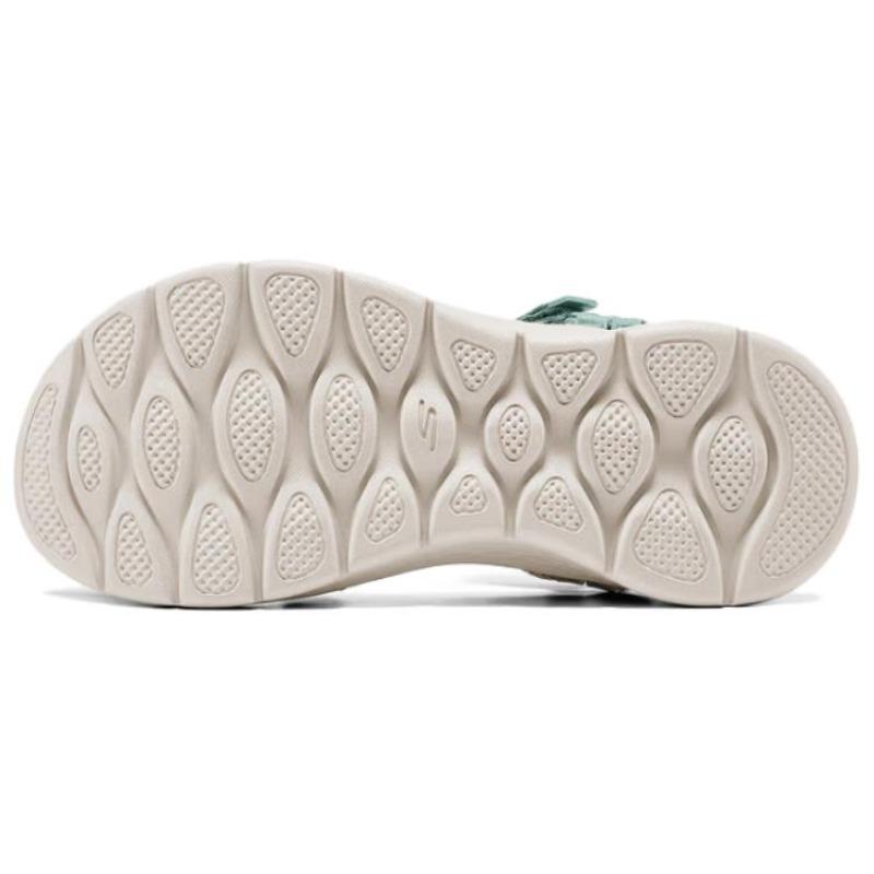 Skechers Go Walk Flex Sublime Soft Comfort Beach Sandals For Women Green 141451-SAGE
