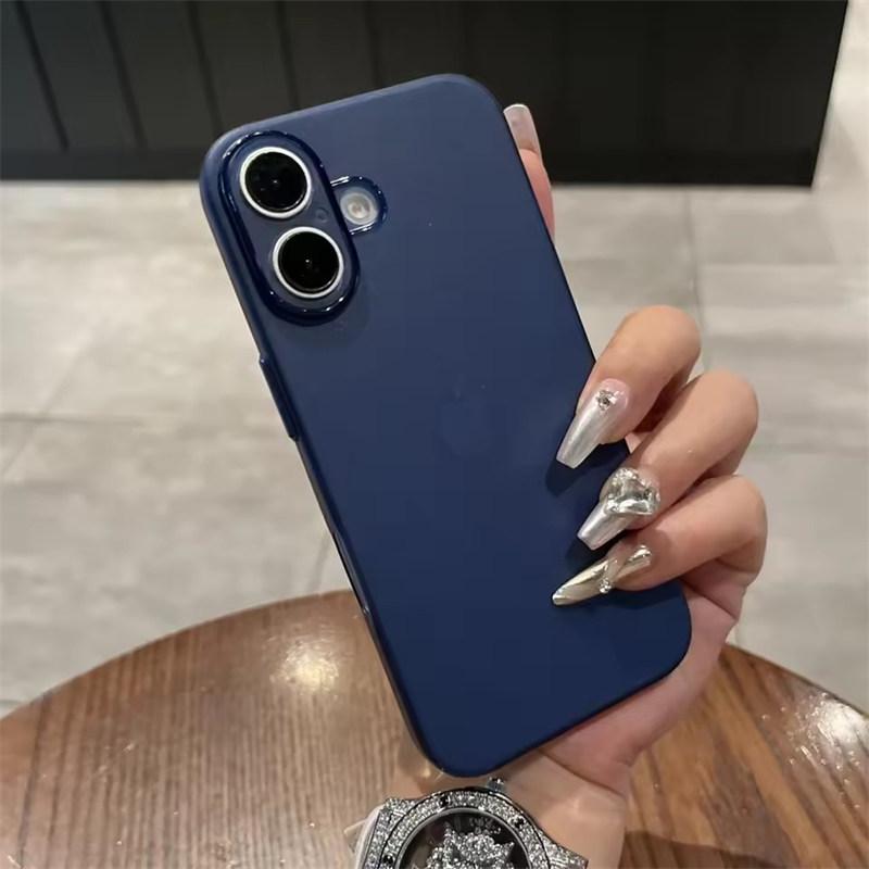 Ultra Thin TPU Case For iPhone 16 15 14 13 12 Pro Max Matte Cover For iPhone 16 Plus Slim Clear Shockproof Cases