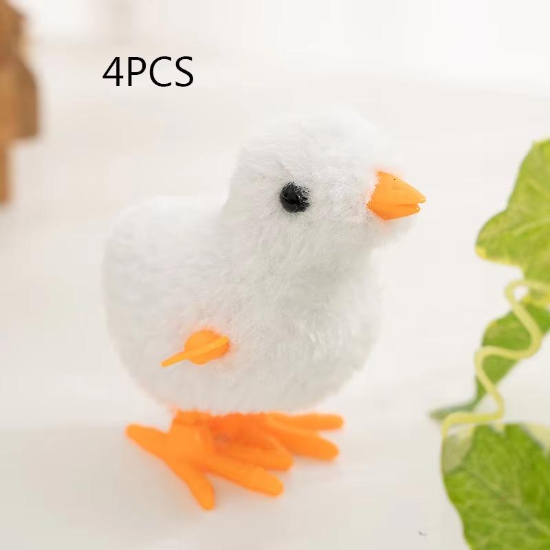 Заводная игрушка 1 шт. плюшевая курица имитация цыпленка прыжок детские забавные игрушки для домашних животных детские подарочные украшения