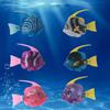 Pet Cat Toy LED Interactive Swimming Robot Fish Toy for Cat Glowing Electric Fish Toy To Stimulate Pet's Hunter Instincts