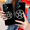 Aesthetic Pentagram Phone Case for OPPO Find X9 X8 X7 X6 X5 X3 X2 Plus s Pro Ultra Lite Soft TPU Shockproof Cover