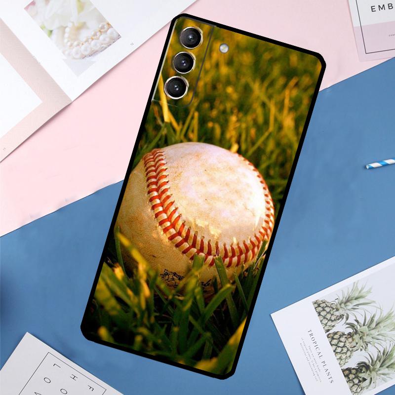 Бейсбольный чехол для Samsung Galaxy S25 Ultra S21 S22 S23 S24 Ultra S9 S10 Plus S20 FE S25 FE Задняя крышка