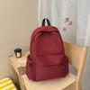 Школьная сумка Новая школьная сумка Универсальная Однотонная Студенческая Простой Рюкзак в стиле Мори Кампусный Большой вместимости Для поездок на работу Компьютерный рюкзак