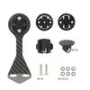 Bicycle Stopwatch Speedometer Holder Carbon Fiber Road Bike Mount Holder Stand Compatible For Garmin Bryton Igps