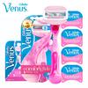 Gillette Venus Женские лезвия для бритья, женская бритва для удаления волос, эпилятор, бикини, бритва для тела, подмышек, сменные бритвы, триммер