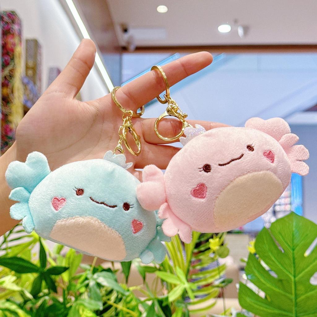 Мультяшный плюшевый брелок-краб - Морское животное, украшение для рюкзака