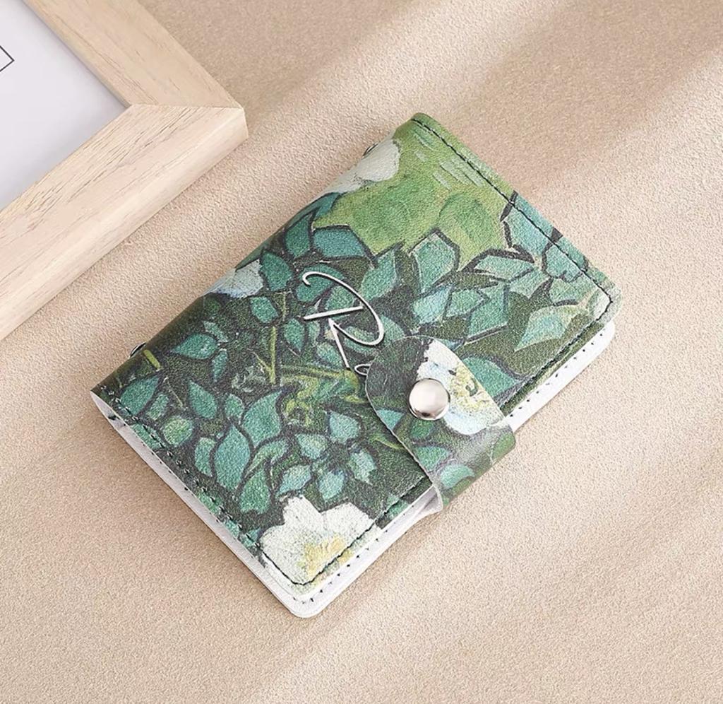 Несколько слотов для карт Кредитный банк ID Держатель карты Сумки Мода Цветочная сумка для карт Бизнес-автобус Чехол для хранения карт Женские держатели карт