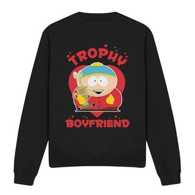 South Park Унисекс Взрослый Свитшот с принтом Эрик Картман - Трофей Парня на День Святого Валентина