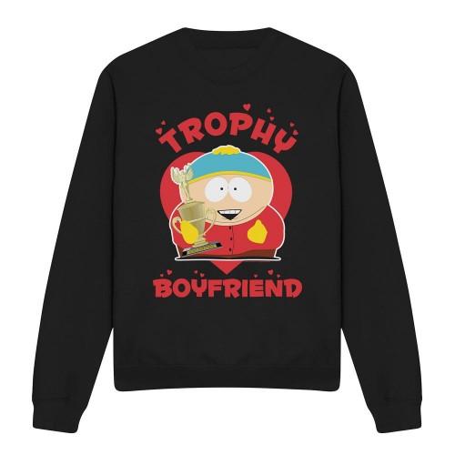 South Park Unisex Adult Trophy Boyfriend Eric Cartman Valentine`s Day Sweatshirt