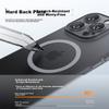 Camera Button Full Coverage MagSafe MagneticCase for IPhone 16, Ultra-Thin Semi-Transparent Case with Free Tempered Glass Screen Protector