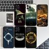 Чехол для телефона Властелин Колец R-Rings для IPhone 16 15 8 7 6 6S Plus X SE XR XS 14 11 12 13 Mini Pro Max