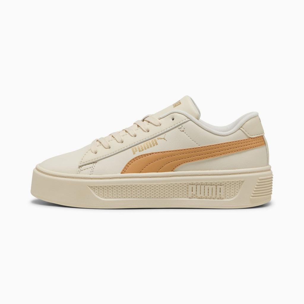 Puma SMASH PLATFORM V3 women's sports shoes beige 39075819 r 37