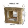 Bird Perch Nest Tent Stand for Parrots Conure Budgies Swing Breathable Hammock for Small Medium Parrots Toy