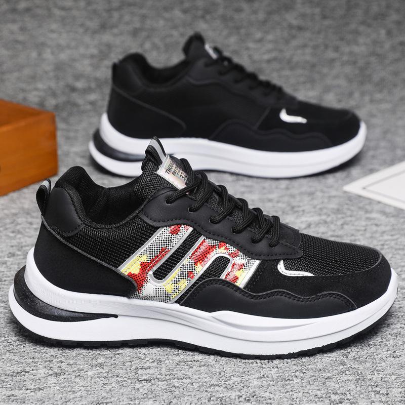 Мужская спортивная обувь новая летняя дышащая спортивная обувь сетчатая обувь мужская повседневная трендовая обувь