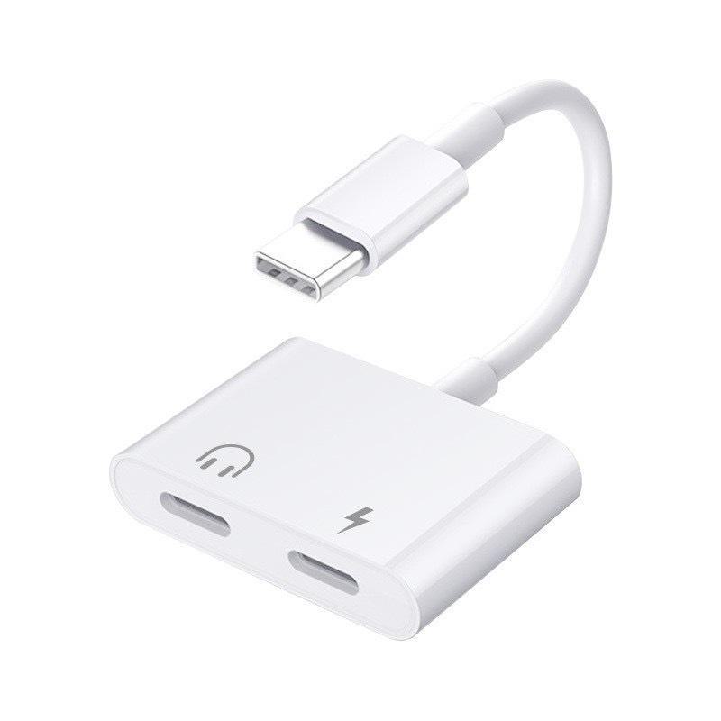 Адаптер Apple и Huawei Type-C на 3,5 мм с возможностью совершения вызовов по Bluetooth и всплывающим окном для звука
