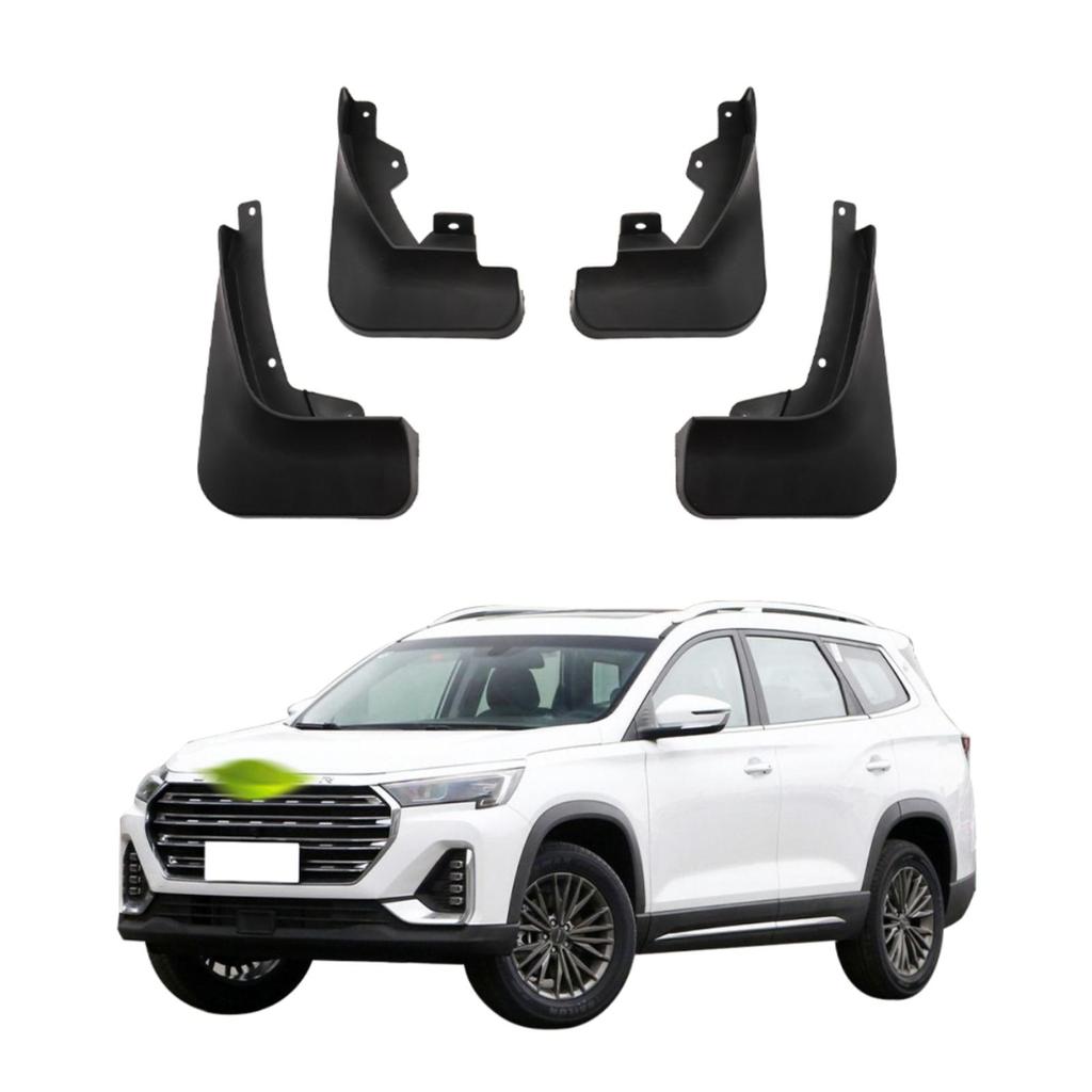 4PCS Car Mud Flaps Splash Guards Mudguards Car Mud Flaps Compatible with Jetour X90PLUS 2020 2021 2022 2023 2024