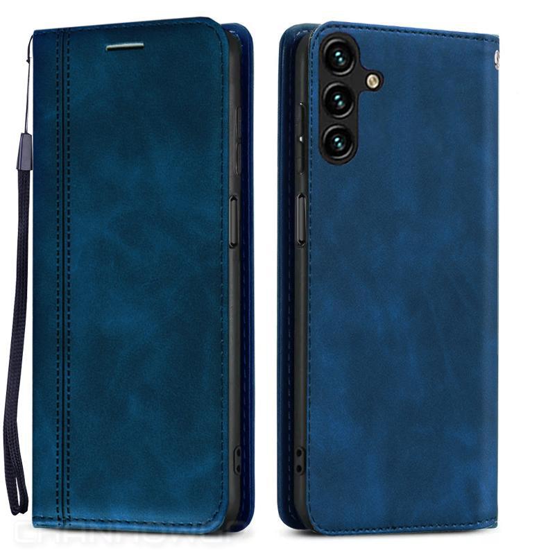 A04s Case Luxury Book Leather Flip Wallet Phone Cases For Samsung Galaxy A04s A04 S galaxyA04s Stand Soft Silicone Cover