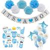 Baby Shower Boy Girl Decorations Set It's a Boy It's a Girl Oh Baby Balloons Gender Reveal Kids Birthday Party Baby Shower Gifts