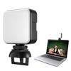 LED Video Conference Light Webcam Lighting with Clip for Remote Working/Zoom Calls/Lighting/Live Streaming/Self-Broadcasting