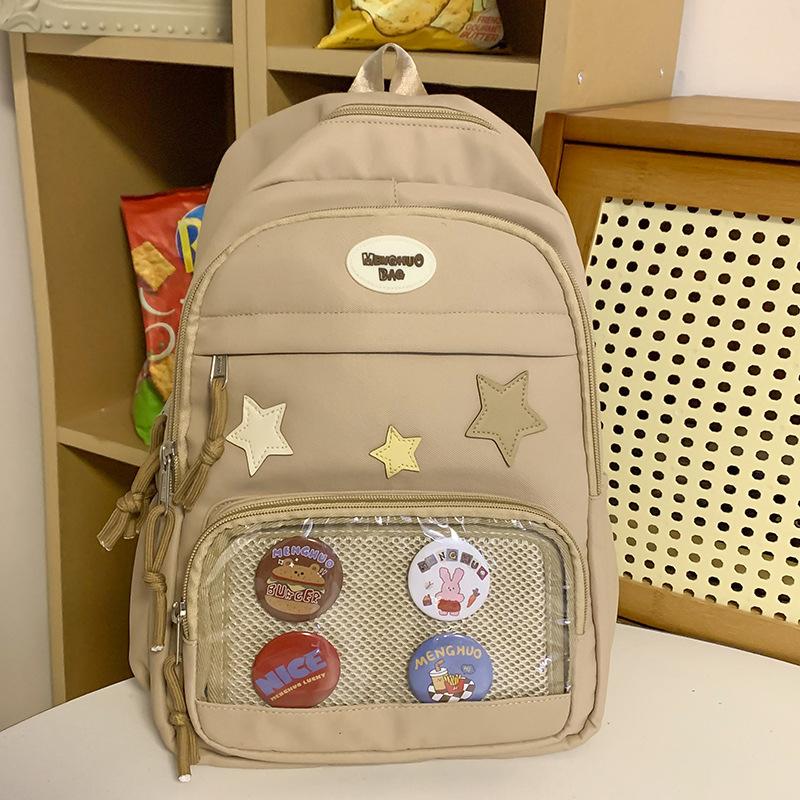 Schoolbag Children  Elementary School Students Girls  Junior High School Students  Star Backpacks  College Students  Backpacks
