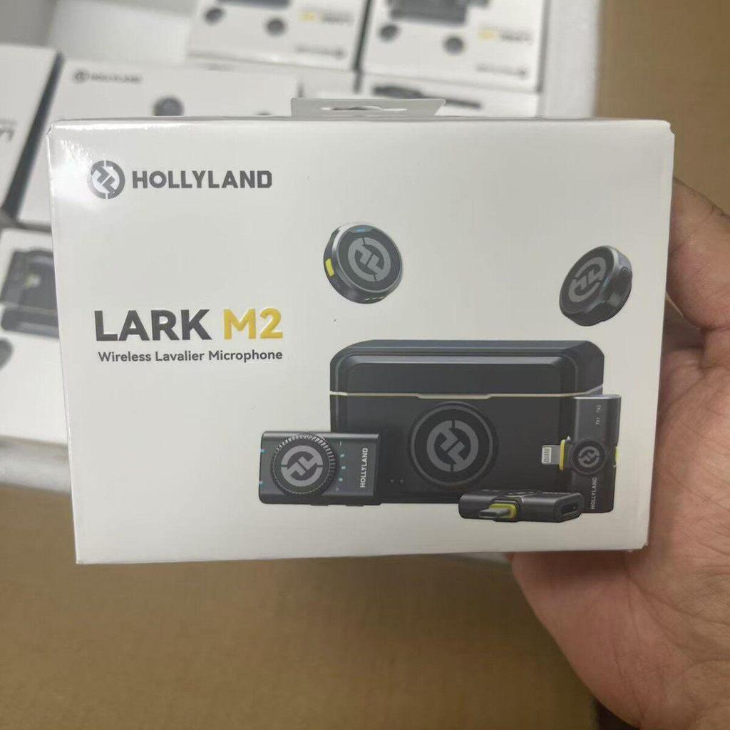 Беспроводная система с двумя петличными микрофонами Hollyland LARK M2