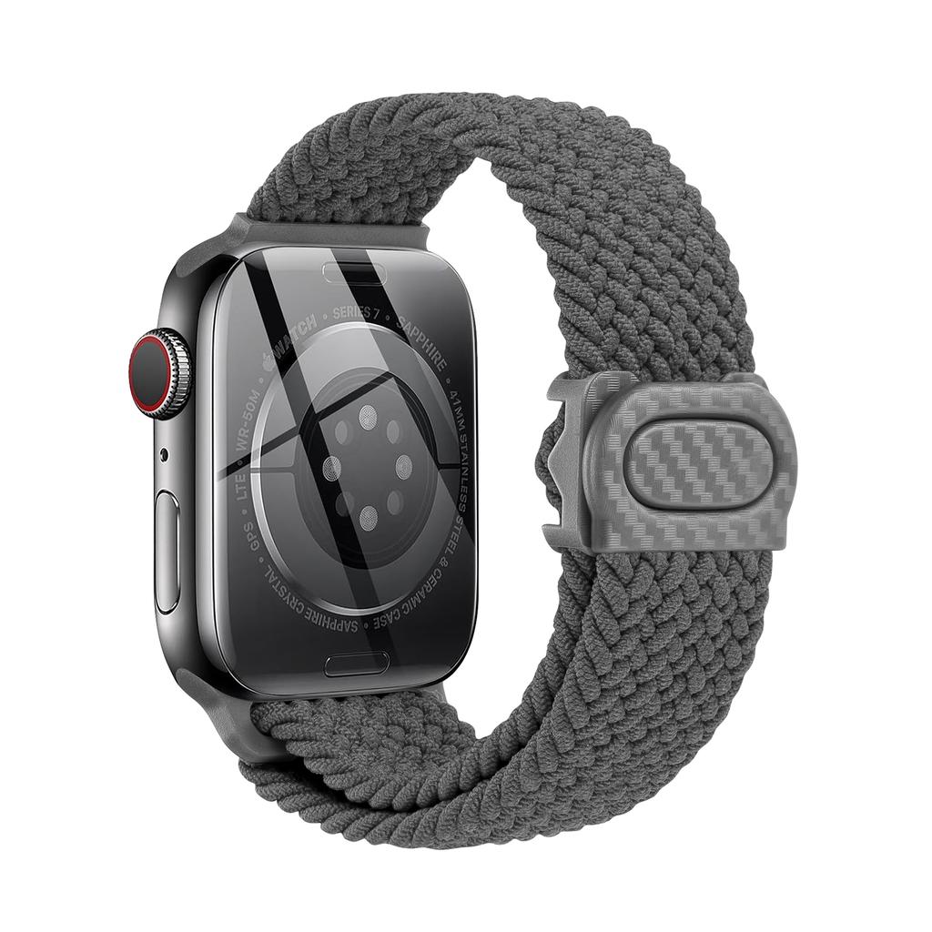 Плетеный ремешок для Apple Watch Series 10 9 8 7 6 5 4 se Ultra 2 49мм 46мм 42мм 44мм 40мм 45мм 41мм Correa Браслет Ремешки iWatch