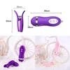 Sexyhot Nipple Nipple Nipple SM Nipple Clamp 10 Vibration Pink Vibrator, Development, Rotor, Clips, Stimulation, Patterns, Quiet, Waterproof, Unisex,